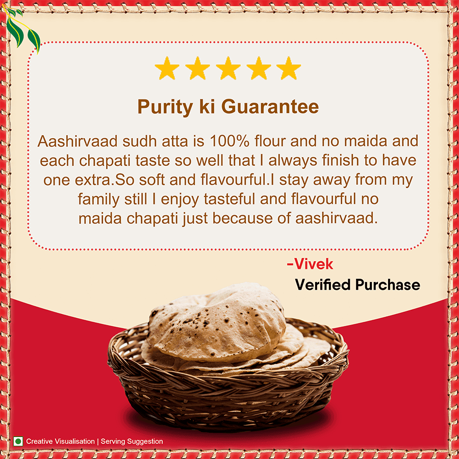Aashirvaad Shudh Chakki Whole Wheat Atta (10 kg)