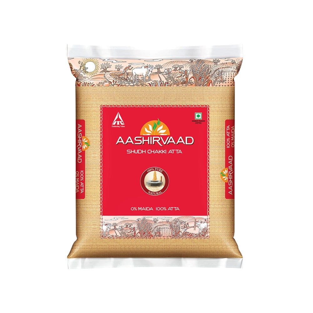 Aashirvaad Shudh Chakki Whole Wheat Atta (10 kg)
